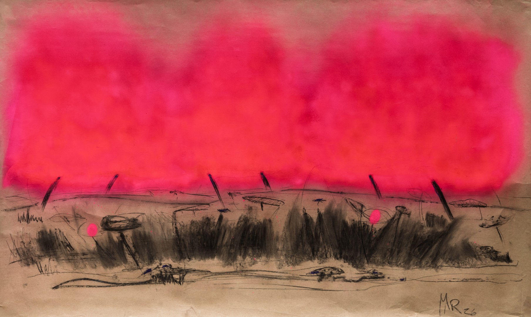 Once upon a time… Pink clouds